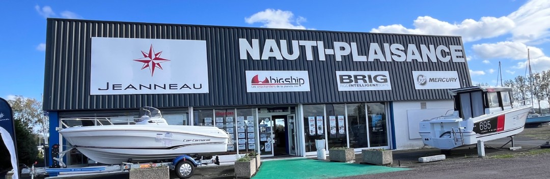Façade du magasin BigShip Nauti-Plaisance à Ouistreham